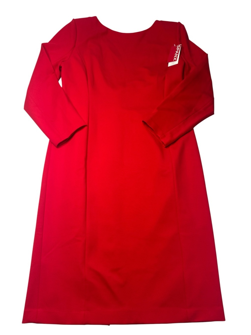 Spanx Long Sleeve Low Back Mini Sheath Dress NWT Size 1X - Picture 3 of 9